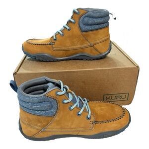 KURU Quest Boots Womens Size 11 Golden Wheat Tan Nubuck Ankle Hiking Comfort